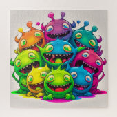 De bende is helemaal hier Rainbow Creatures Puzzel Legpuzzel (Verticaal)