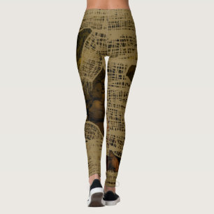 De BENEN van de BRIJ van HALLOWEEN door Leggings