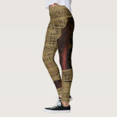 De BENEN van de BRIJ van HALLOWEEN door Leggings (Links)