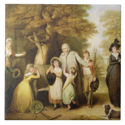 De Benevolent Heir of de Tenant die op zijn Tegeltje (Voorkant)