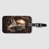 De Bengaalse Tijger Bagagelabel (Voorkant (horizontaal))