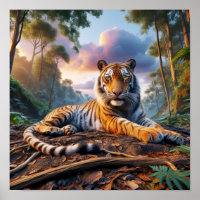 De Bengaalse tijger in het wilde Oerwoud