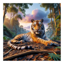 De Bengaalse tijger in het wilde Oerwoud