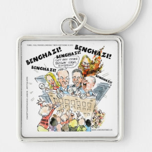 De Benghazi Shuffle Grappig Sleutelhanger