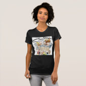De Benghazi Shuffle Grappig T-shirt (Voorkant volledig)