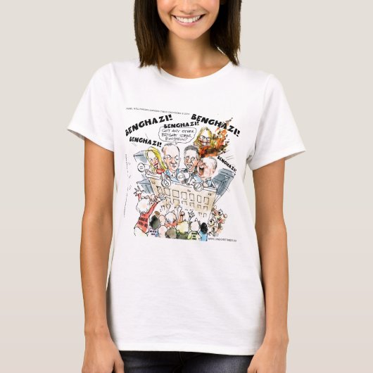 De Benghazi Shuffle Grappig T-shirt (Voorkant)