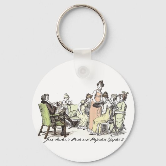 De BennetFamily - Jane Austen Pride & Prejudice Sleutelhanger (Voorkant)