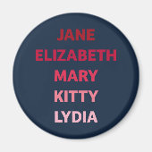 De bennetzusters magneet (Voorkant)