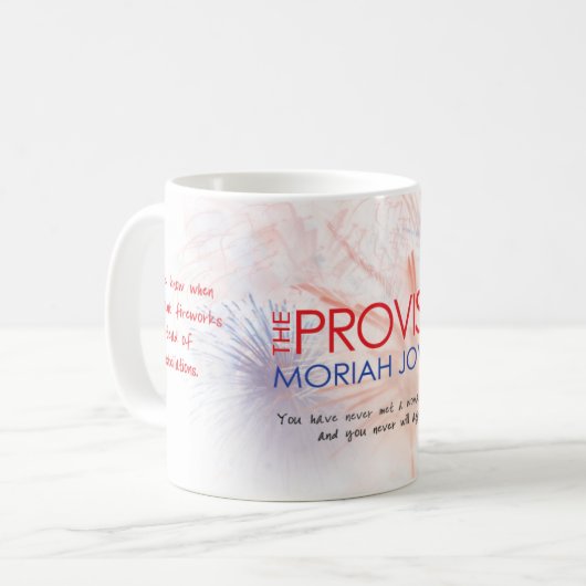 De bepalingen koffiemok (Voorkant links)