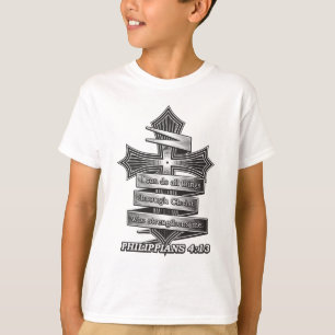 De beperkte Christelijke Bijbel van het 4:13 van T-shirt