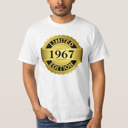 De beperkte Uitgave van Birthday Jaar Personeel T-shirt (Voorkant)