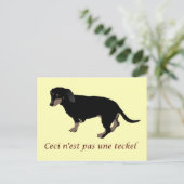 De bereikbaarheid van Doggy-Afbeeldingen Briefkaart (Staand voorkant)