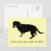 De bereikbaarheid van Doggy-Afbeeldingen Briefkaart (Voorkant / Achterkant)