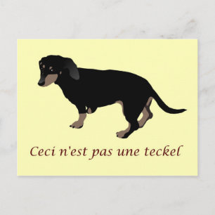 De bereikbaarheid van Doggy-Afbeeldingen Briefkaart
