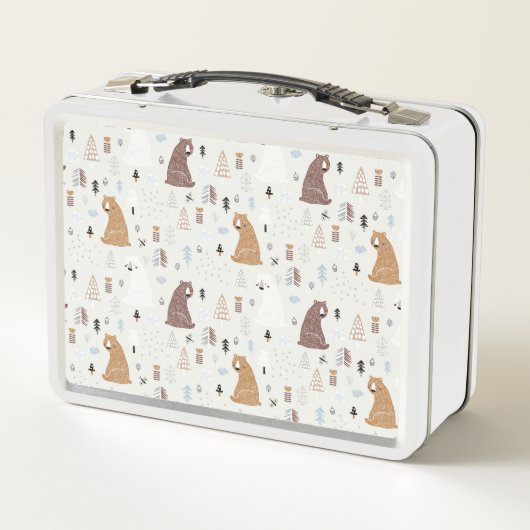 De Beren van de klap in het Patroon van Bossen (Achterkant)