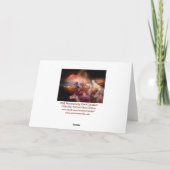 De Berg ArtCard van de wolf Kaart (Achterkant)