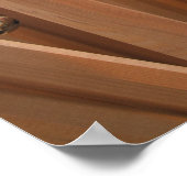 De berg Fuji Climate Sticks Poster (Hoek)