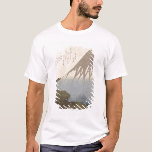 De berg Fuji onder de sneeuw T-shirt
