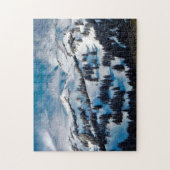 De berg Hood Oregon. Jigzaag Puzzle Legpuzzel (Verticaal)