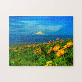 De berg Hood Oregon. Legpuzzel (Horizontaal)