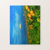 De berg Hood Oregon. Legpuzzel (Verticaal)