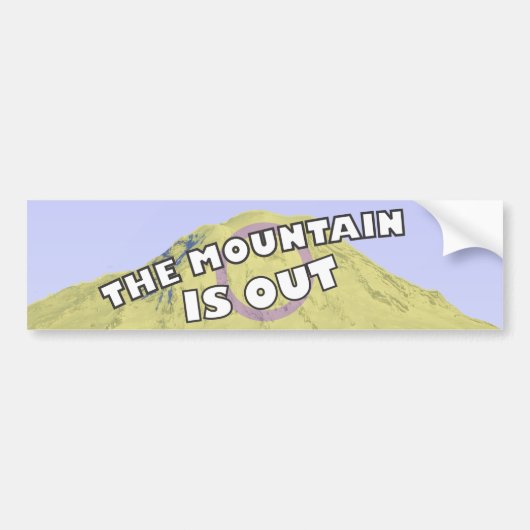 De berg is uit Bumpersticker Intersex (Voorkant)