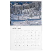 De berg is uit: Mount Rainier 2-jarige kalender (Jan 2026)