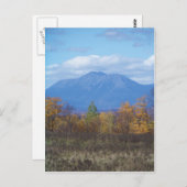 De berg Katahdin in herfst 2 Briefkaart (Voorkant / Achterkant)