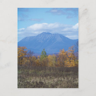 De berg Katahdin in herfst 2 Briefkaart