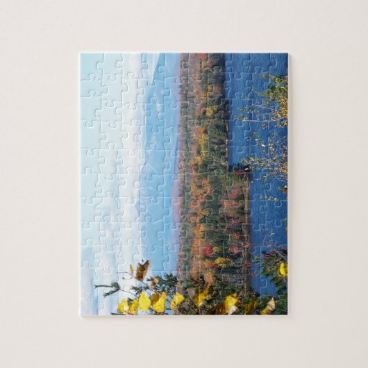 De berg Katahdin in herfst 4 Legpuzzel (Verticaal)