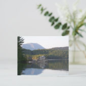 De berg Katahdin van het meer van Rainbow Briefkaart (Staand voorkant)