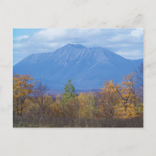 De berg Katahdin van Stacyville, Maine Briefkaart