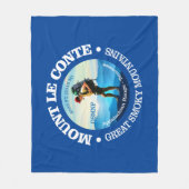 De berg Le Conte (C) Fleece Deken (Voorkant)