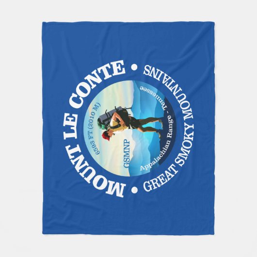 De berg Le Conte (C) Fleece Deken (Voorkant)