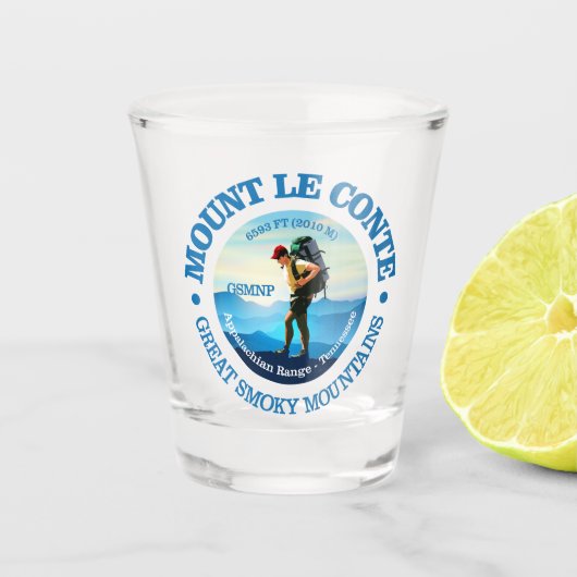 De berg Le Conte (C) Shot Glas (Voorkant)