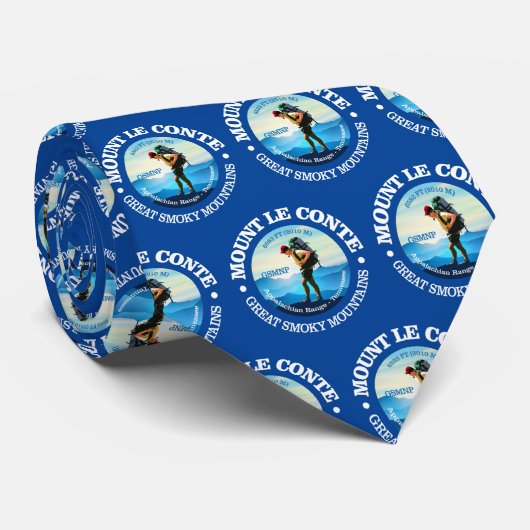 De berg Le Conte (C) Stropdas (Opgerold)
