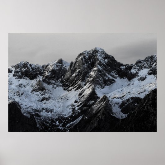 De berg poster (Voorkant)