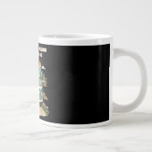 De berg roept Retro camperbus Natuur Grote Koffiekop (Rechts)