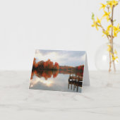 De berg stelt Meer in werking Kaart (Gele Bloem)