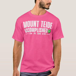 De berg Teide heeft de Vuelta a España te water ge T-shirt