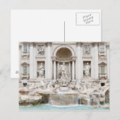 De Berg Trevi (Italiaans: Fontana di Trevi) Briefkaart (Voorkant / Achterkant)