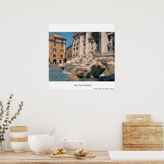 De Berg Trevi Poster (Keuken)