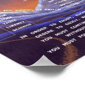 De berg van perfectie - 11 x 14 poster (Hoek)