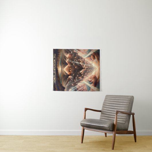 De berg van Yahweh Wandkleed (In Situ (horizontaal))