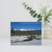 De berg Washington en het Presidentiële Waaier in  Briefkaart (Staand voorkant)