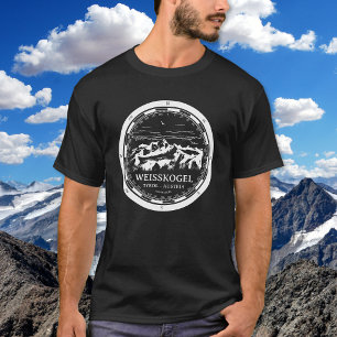 De berg Weisskogel - Tirol Oostenrijk Alpen T-shirt