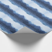 De bergen bellen... Design Wrapping Paper Cadeaupapier (Hoek)