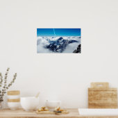 De bergen bellen door STOREMAN Poster (Keuken)