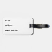 De bergen bellen en ik moet gaan. bagagelabel (Achterkant horizontaal)