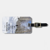 De bergen bellen en ik moet gaan. bagagelabel (Voorkant horizontaal)